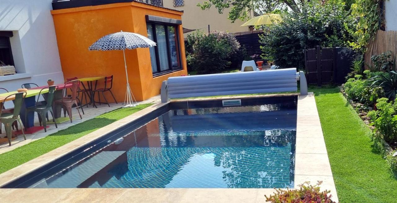 La Maison Pop Appartement Meuble Independant Avec Jardin Romans-sur-Isere Exterior photo